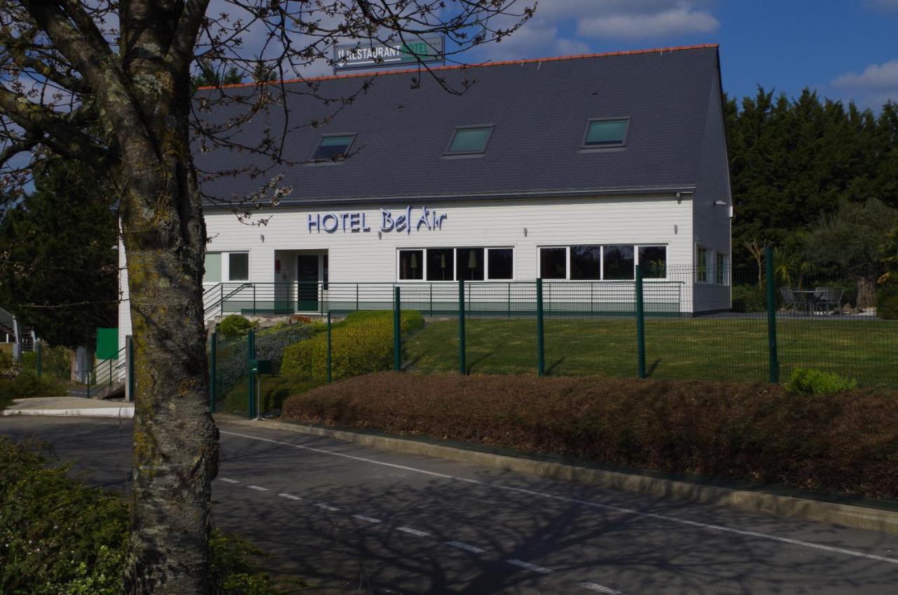 Hotel Restaurant Bel Air Crevin - Axe Rennes Nantes Exterior foto